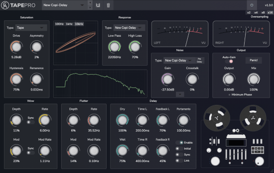 Caelum Audio Plugins Tape Pro v1.3.0 macOS