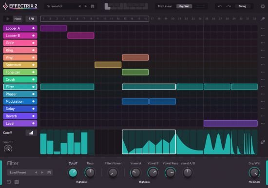 Sugar Bytes Effectrix 2 v2.0.0