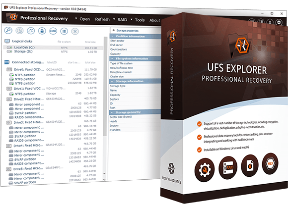 UFS Explorer Professional Recovery 10.0.0.6867 Multilingual