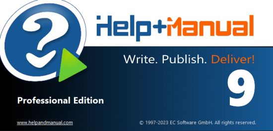 Help & Manual Professional 9.3.0 Build 6582