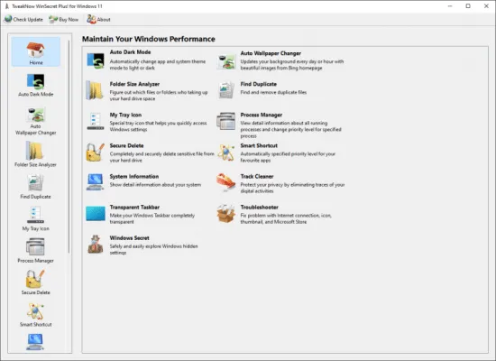 TweakNow WinSecret Plus 5.7